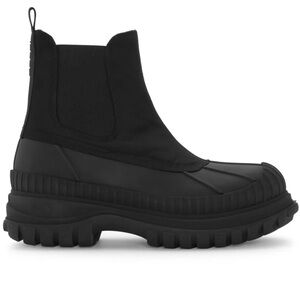 Ganni Black Winter Rain Boots